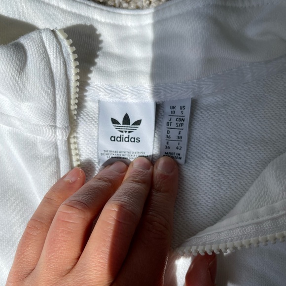 Adidas Crop Quarter Zip - Picture 3 of 3